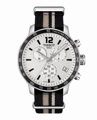 New Tissot Quickster Silver Dial Unisex Multi Strap Watch T0954171703710