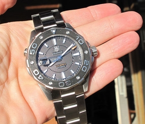 NEW- Tag Heuer Aquaracer Calibre 5 Mens Automatic Watch WAJ2110.BA0870 760643122742