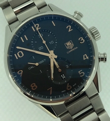  Tag Heuer Carrera Calibre 1887 Automatic Chronograph Black Dial Steel CAR2014-4