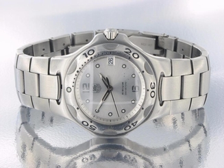 Tag Heuer Kirium Mens Stainless Steel Quartz Watch - WL111E-0 Silver Dial