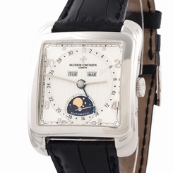 Authentic Men's Vacheron Constantin Toledo 1952 47300/000g-9064 18K Gold Watch