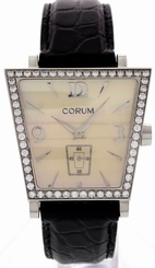 Ladies Corum Trapeze Stainless Steel with Diamonds 106.44.47