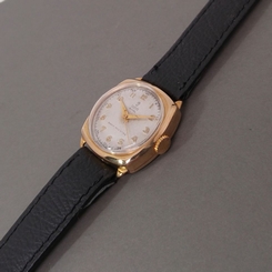 Awesome vintage 9K Solid Gold TUDOR ROYAL ref.11102 Watch w/ new Rolex Buckle