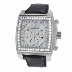 New Chopard Two O Ten 178494-2002 Automatic Diamond MOP 18K Gold & Steel Watch
