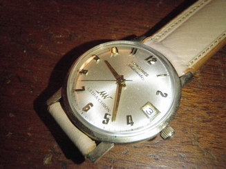 VTG Men's Longines 10K Gold Filled Ultra Chron Automatic Watch Gemex NOS band