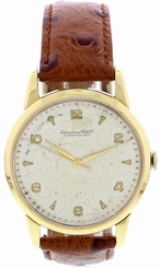 Men's Vintage IWC 18K Yellow Gold Watch