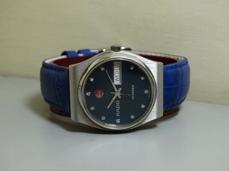 Vintage Rado Voyager AUTOMATIC Day Date Wrist Watch E765 Old Used Antique