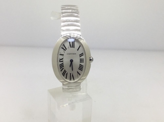 CARTIER BAIGNOIRE 18 KARAT WHITE GOLD LADIES WATCH W000006 NEW! $27,300 RETAIL!!