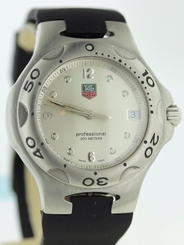 MINT COND MENS TAG HEUER KIRIUM WL1114 41.5MM LIKE NEW COND ON A RUBBER STRAP