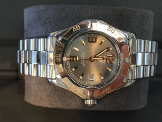 Ladies Tag Heuer 2000 Professional Exclusive 18K Rose Gold SS Watch WN1351