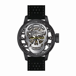 Invicta Watches : 20194 Transparent (silver Skull Face) Automatic Men Watch
