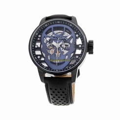 Invicta Watches : 20197 Transparent (blue Skull Face) Automatic Men Watch