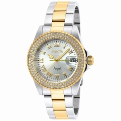 Invicta Watches : 20214 Silver Dial Stainless Steel Women Watch