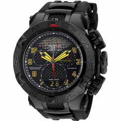 Invicta Watches : 20220 Black Carbon Fiber Dial Water-resistant Men Watch