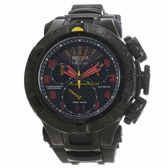 Invicta Watches : 20221 Black Dial Stainless Steel Band Men Watch
