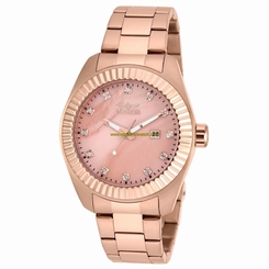 Invicta Watches : 20356 Rose Mother Of Pearl Quartz Men Watch