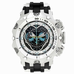 Invicta Watches : 20422 Black And Silver Quartz Men Watch