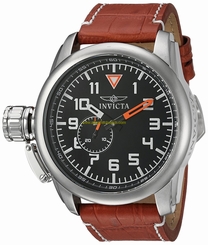 Fake AAA Invicta Watches : 20460 Quartz Brown Leather Men Watch Watch