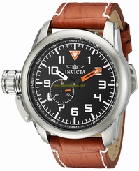 Invicta Watches : 20460SYB Black Dial Stainless Steel Men Watch