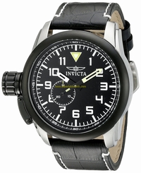 Invicta Watches : 20461 Black Quartz Men Watch