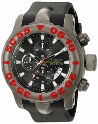 Invicta Watches : 20466 Black Dial Titanium Band Men Watch