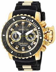 Invicta Watches : 20475 Black Dial Stainless Steel Men Watch
