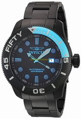 Invicta Watches : 20517 Black Dial Titanium Men Watch