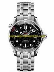 Omega Watches : 212.30.36.20.51.001 36.25mm Automatic Chronometer Seamaster 300M Black Dial Stainless Steel Case With Stainless Steel Bracelet Men Watch