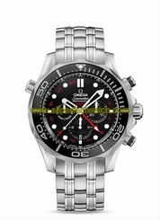 Omega Watches : 212.30.44.52.01.001 Automatic Chronometer Chronograph GMT Diver 300M Stainless Steel Men Watch