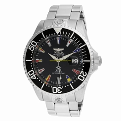 Invicta Watches : 21323 Black Dial Stainless Steel Band Women Watch