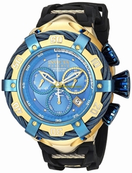 Invicta Watches : 21368 Quartz Chronograph Day Date Black Silicone Men Watch