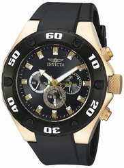 Invicta Watches : 21402 Black Dial Water-resistant Men Watch