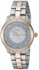 Invicta Watches : 21408 Mother Of Pearl Dial Stainless Steel Band Women Watch