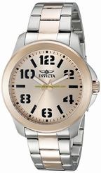 Invicta Watches : 21442SYB Rose Gold Dial Water-resistant Men Watch
