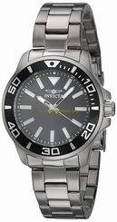 Invicta Watches : 21538 Black Dial Stainless Steel Band Women Watch