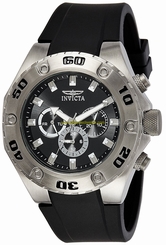 Invicta Watches : 21563 Black Dial Water-resistant Men Watch