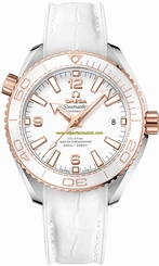 Omega Watches : 215.23.40.20.04.001 White Dial Alligator Leather Band Men Watch