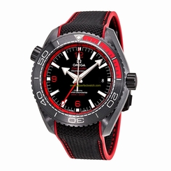Omega Watches : 215.92.46.22.01.003 Black Zirconium Oxide Dial Uni-directional Rotating Band Men Watch