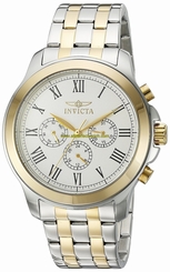 Invicta Watches : 21659 Silver Dial Stainless Steel Men Watch