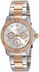 Invicta Watches : 21762 Silver Quartz Women Watch