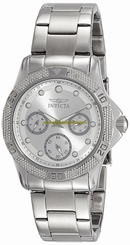 Invicta Watches : 21764 Silver Quartz Women Watch
