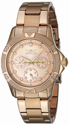 Invicta Watches : 21765 Rose Quartz Women Watch