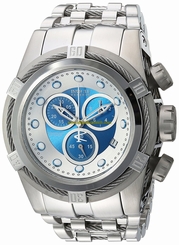 Invicta Watches : 21802 Blue Dial Stainless Steel Band Men Watch