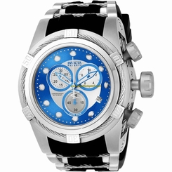Invicta Watches : 21810 Blue Dial Polyurethane Rubber Band Men Watch