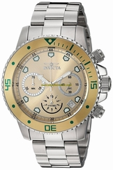 Invicta Watches : 21888 Champagne Dial Calendar Men Watch