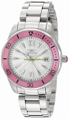Invicta Watches : 21906 Silver Dial Water-resistant Women Watch