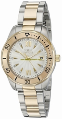 Invicta Watches : 21910 Silver Dial Stainless Steel Women Watch