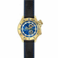 Invicta Watches : 22010 Quartz Analog Black Leather Men Watch