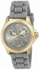 Invicta Watches : 22100 Grey Dial Silicone Women Watch