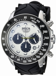 Invicta Watches : 22136 Quartz Chronograph Date Black Silicone Men Watch